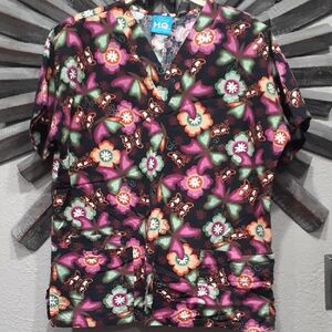 HQ Women's Floral Print Top